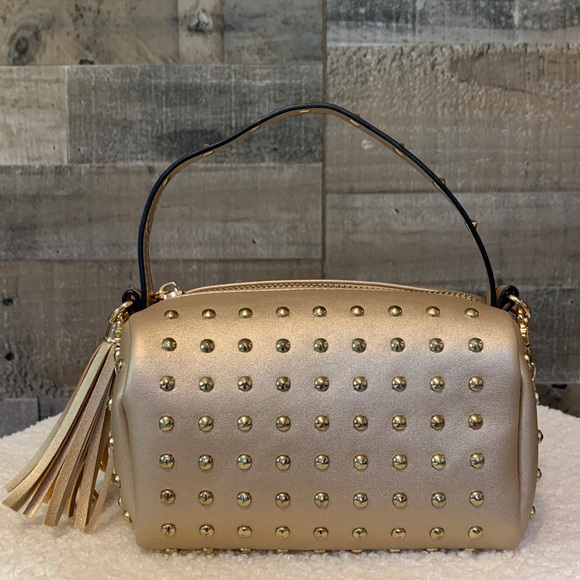 Lovevook Gold Studded Crossbody with tassel - Picture 4 of 16